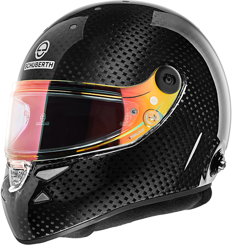 Schuberth SF4 8860 Carbon Fibre Race Helmet HANS - Image 5