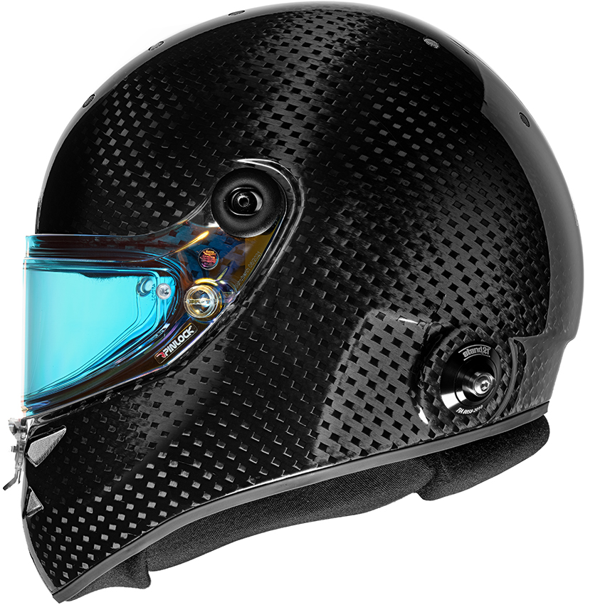 Schuberth SF4 8860 Carbon Fibre Race Helmet HANS - Image 2